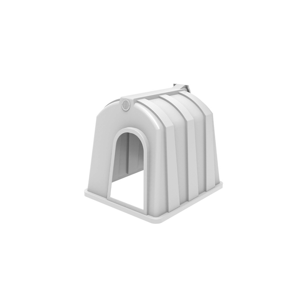 Домик для теленка малый белый светонепроницаемый