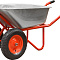 Тачка строительная двухколесная ECO WB351-2