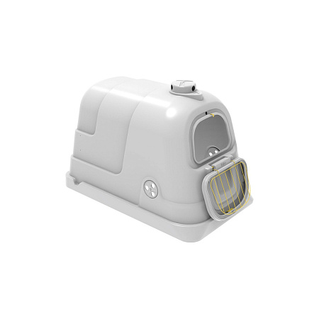 Домик для теленка индивидуальный белый светонепроницаемый