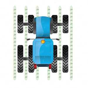 Комплект узких колес 4х4 (11.2-24, 270/95R44) м/р 450/700/750 мм