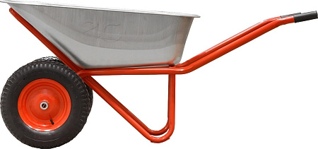Тачка строительная двухколесная ECO WB351-2